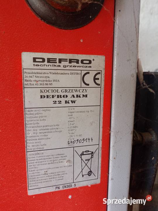 Piec Defro 22KW Biskupia Wola