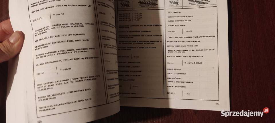 Waryński 251 katalog części Pozostałe