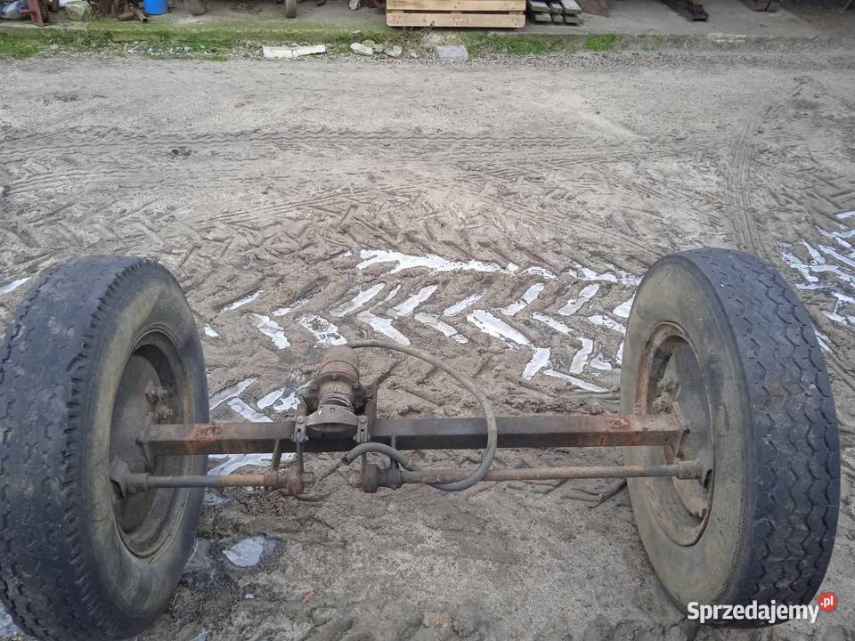 oś do przyczepy Leszno sprzedam