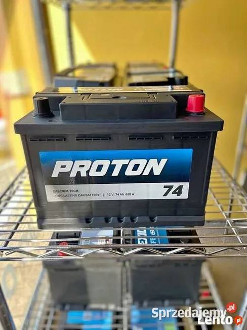 Akumulator 74Ah 620A PROTON DARMOWY DOWÓZ Tychy sprzedam
