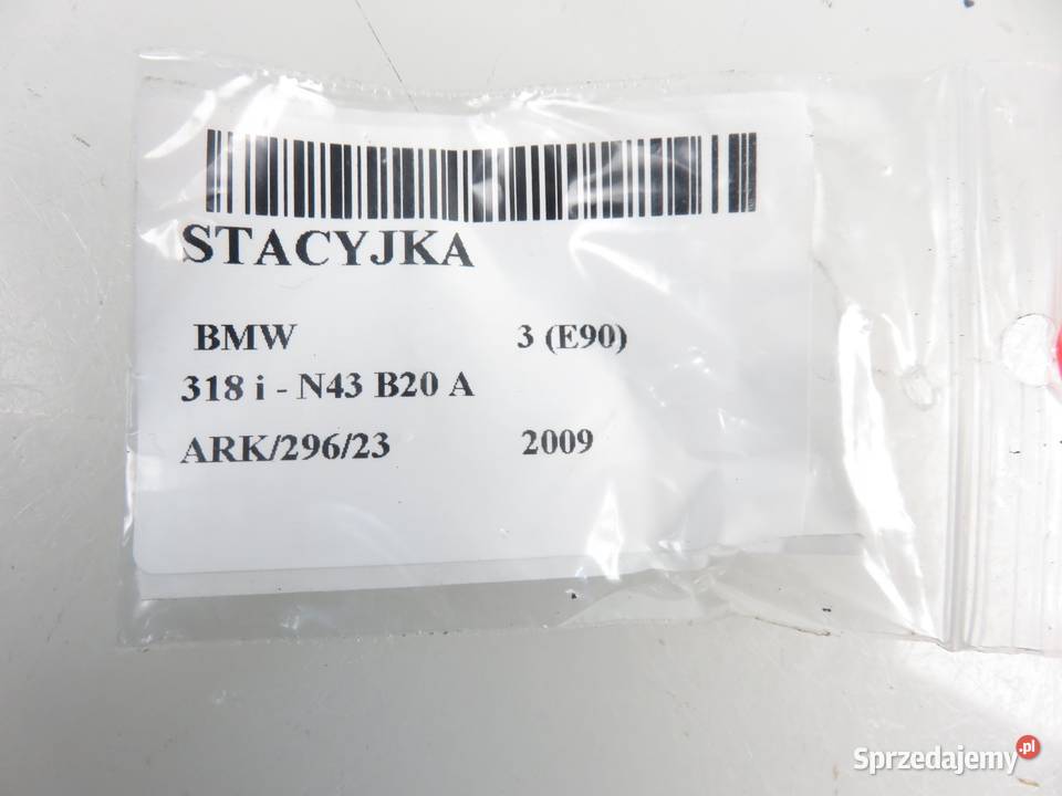 STACYJKA WKŁADKI BMW E90 10862510