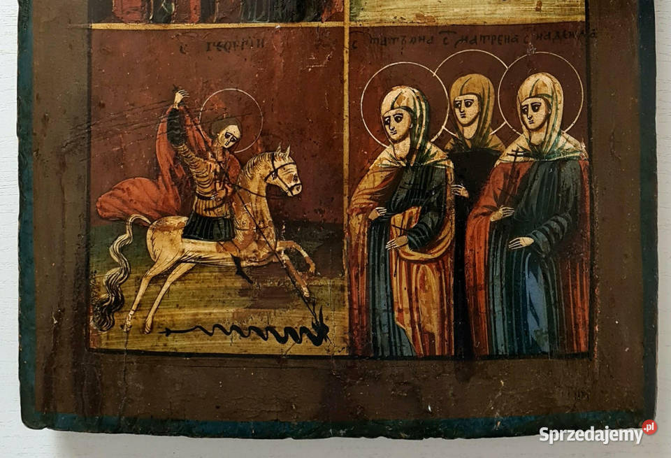 Ikona czteropolowa 0057 Warszawa