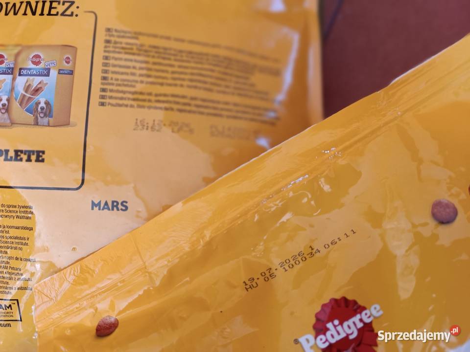 Zestaw 2 x karma sucha psa PEDIGREE z kurczakiem Szczyrk