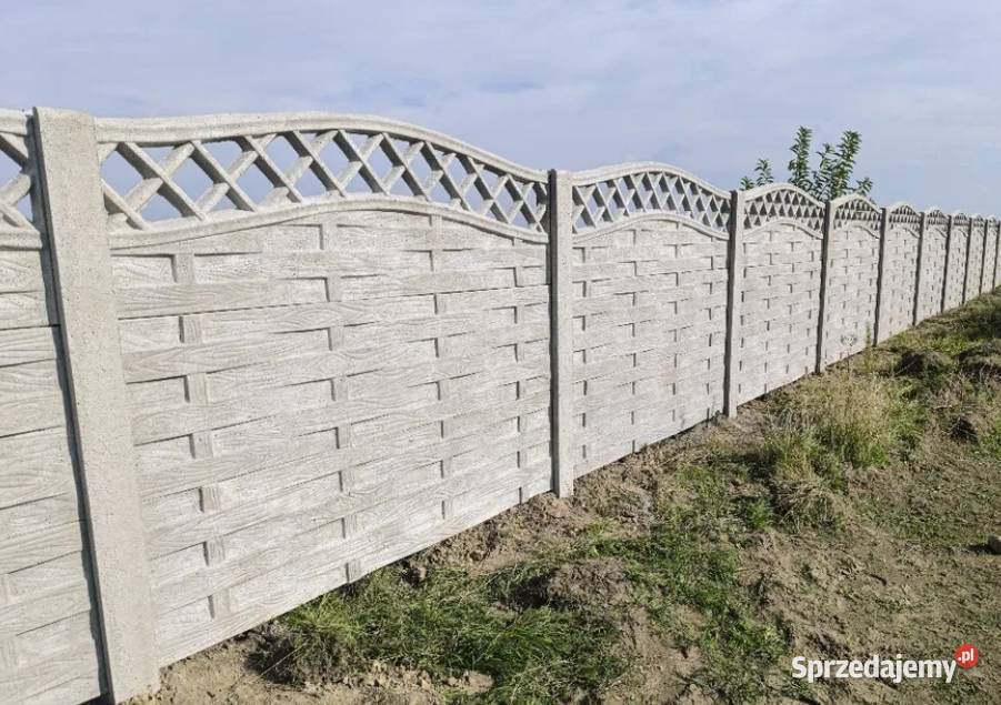 Płot Panelowy Ogrodzenie panelowe betonowe Panel Ziemia Przytoczna sprzedam