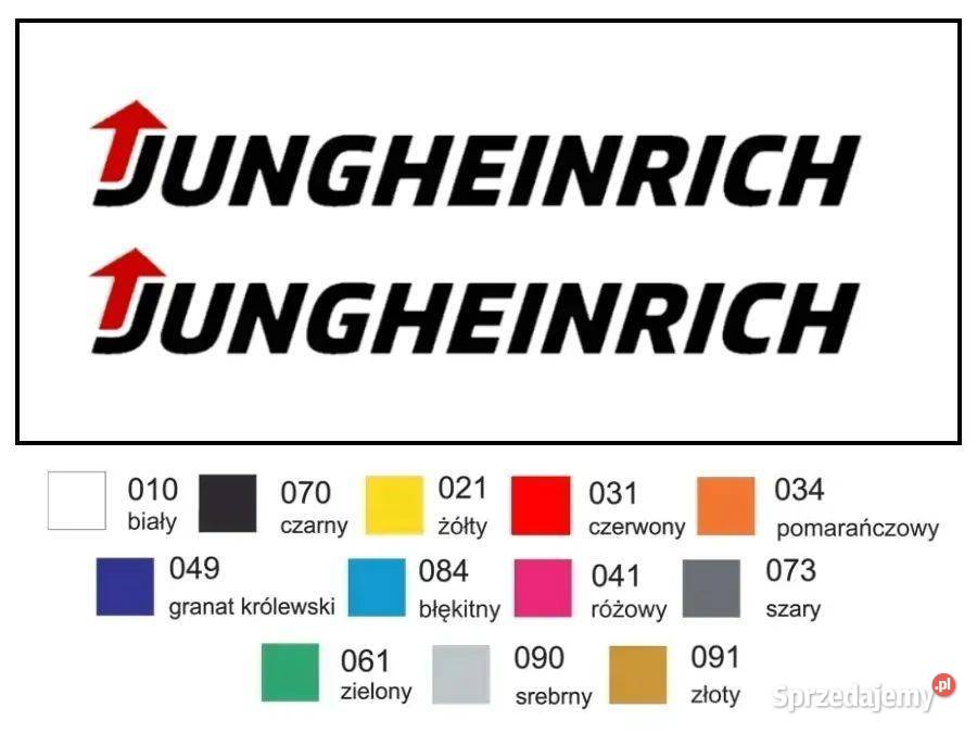 Naklejka wlepka JUNGHEINRICH 49 2 Zamiennik Janików