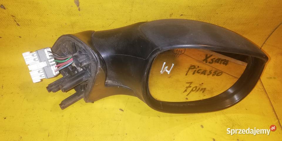 lusterko prawe 7 pin Citroen Xsara Picasso r9912 łódzkie Piotrków Trybunalski sprzedam