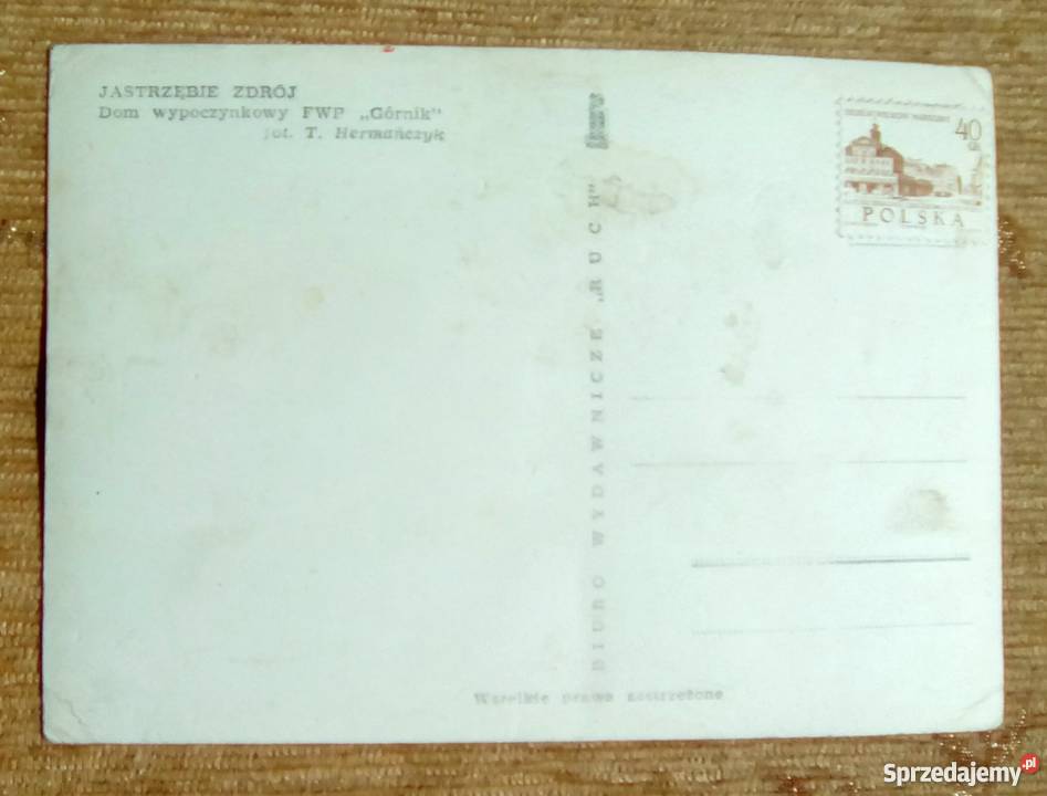 JASTRZĘBIA GÓRA DOM WYPOCZYNKOWY FWP GÓRNIK