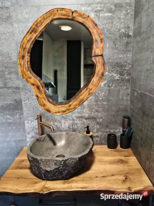niebanalne drewniane lustra do nowoczesnej Rzeszów