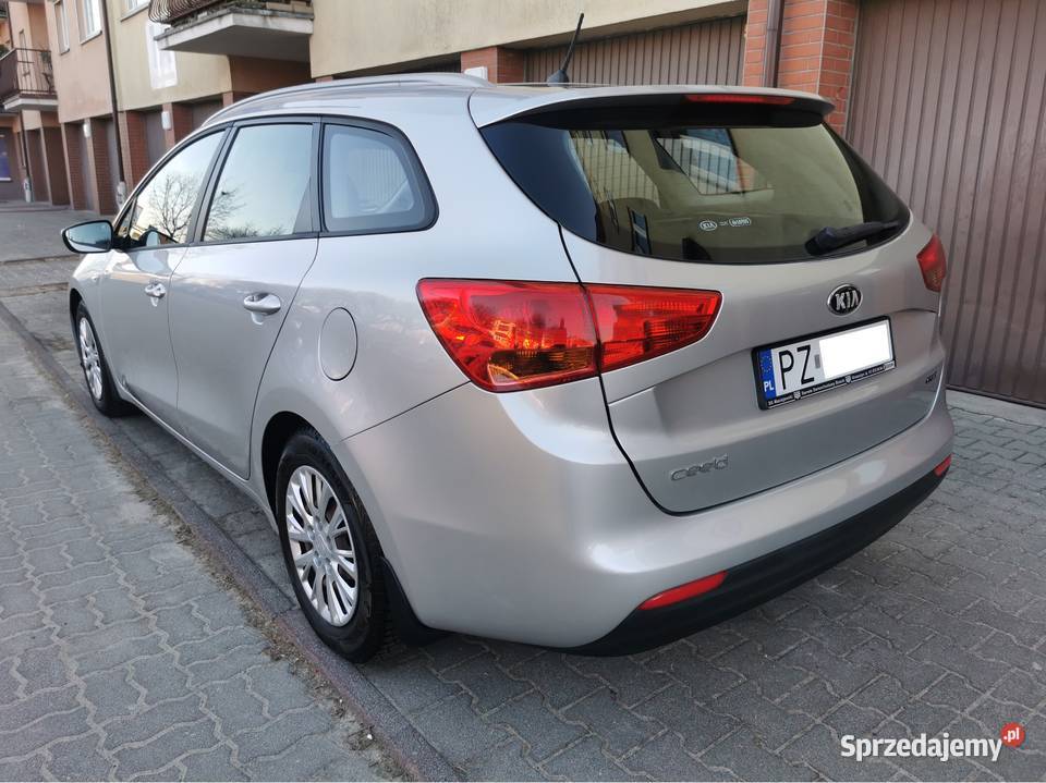KIA CEED 2015r 16 CRDI 128 SALON POLSKA wielkopolskie Poznań