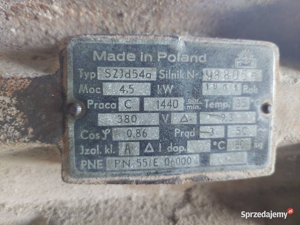 Silnik 45 kw wózkiem lubelskie Lublin