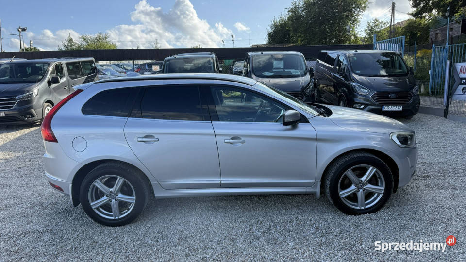 Volvo XC 60 20d4 181 automat pół skóry ledy bi garażowany
