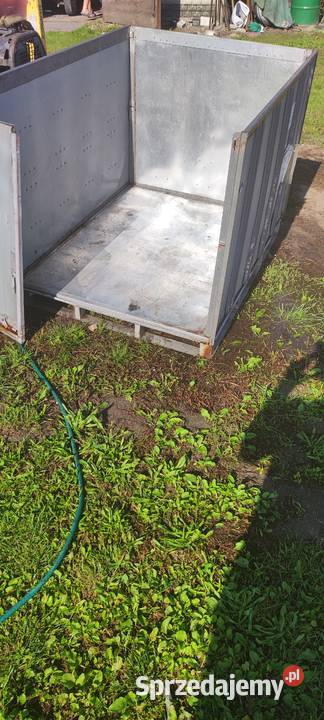 Skrzyniopalety metalowe Zduńska Wola sprzedam