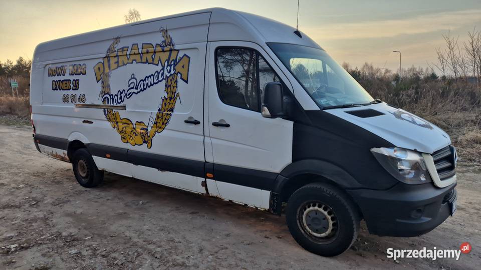 MERCEDES SPRINTER 313 CDI MAXI LONG 2014 śląskie Częstochowa