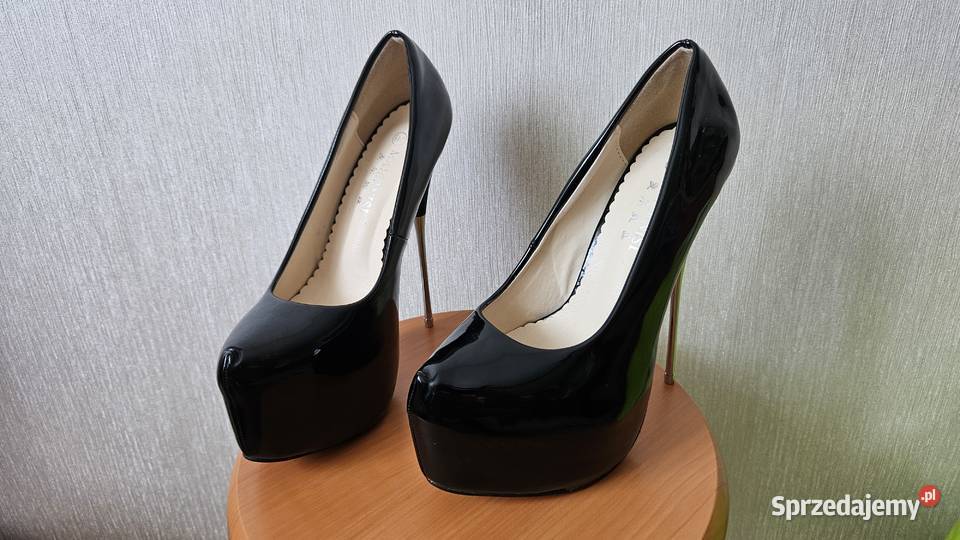 Sexy szpilki 385 metalowe obcasy steel heels Szczecin