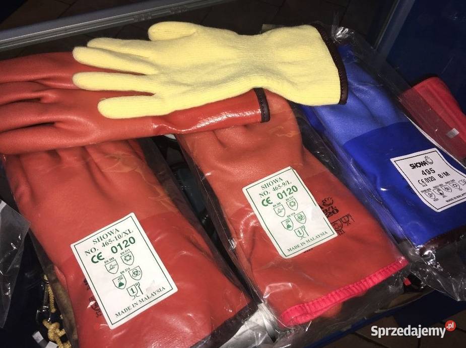 Nurkowe Rękawice Showa z wkładką bawełnianą sprzedam