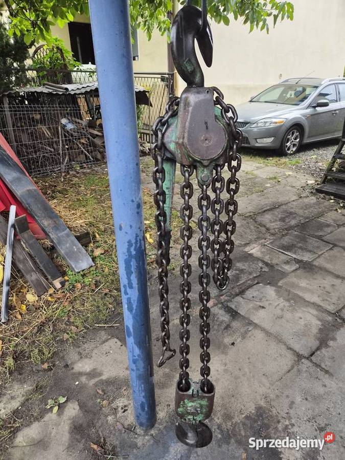 Ręczny wciągnik łańcuchowy Czechowice-Dziedzice