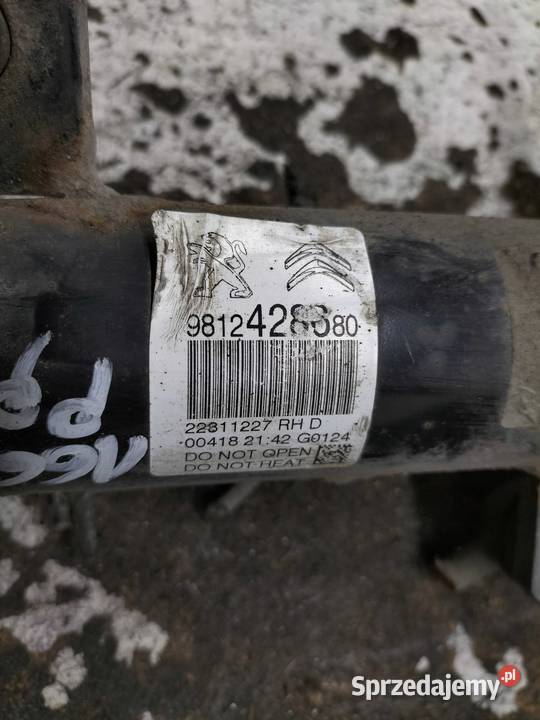 AMORTYZATOR LEWY PRAWY PRZÓD KPL 16 HDI