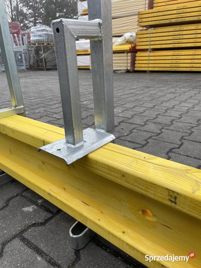 Poręcz ściskowa L barierka szalunkowa tak wielkopolskie Poznań