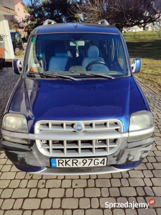Fiat Doblo Malibu 16 LPG centralny zamek Korczyna sprzedam