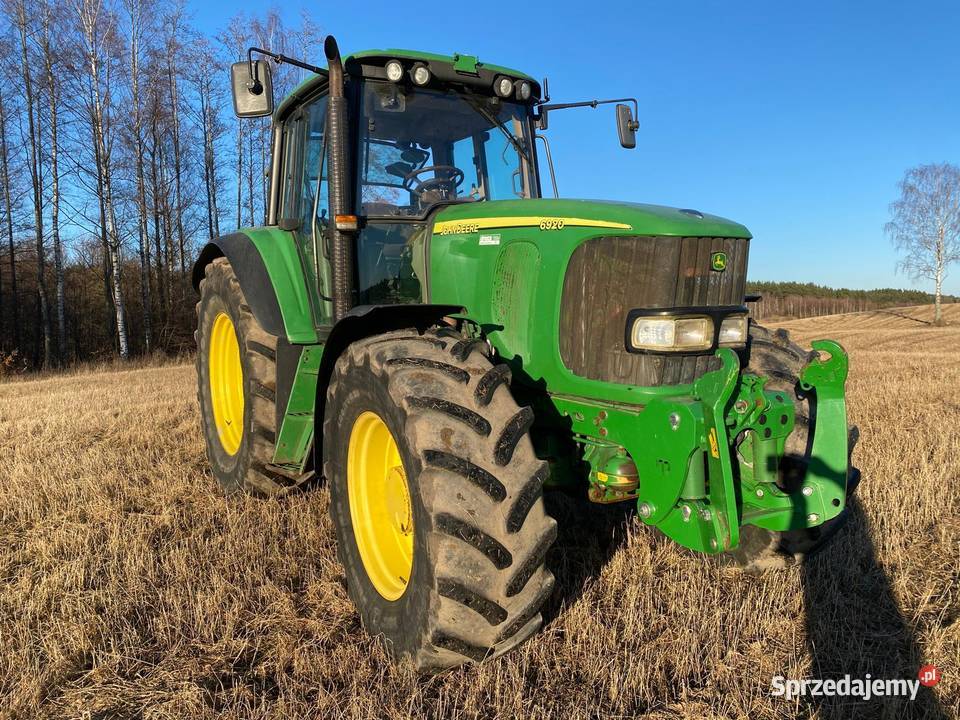 Ciągnik John Deere 6920 zachodniopomorskie