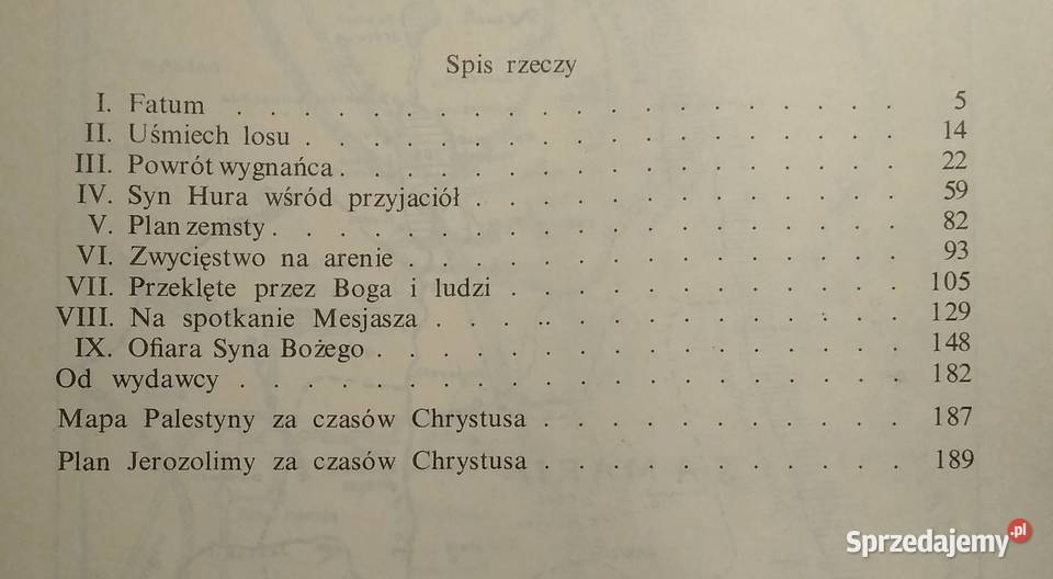 Ben Hur Lewis Wallace miękka Gdańsk