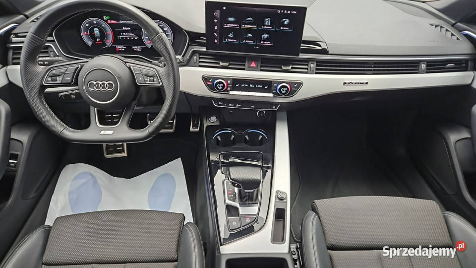 Audi A4 Avant 40 TDI quattro S line Z Polskiego szary mazowieckie Warszawa