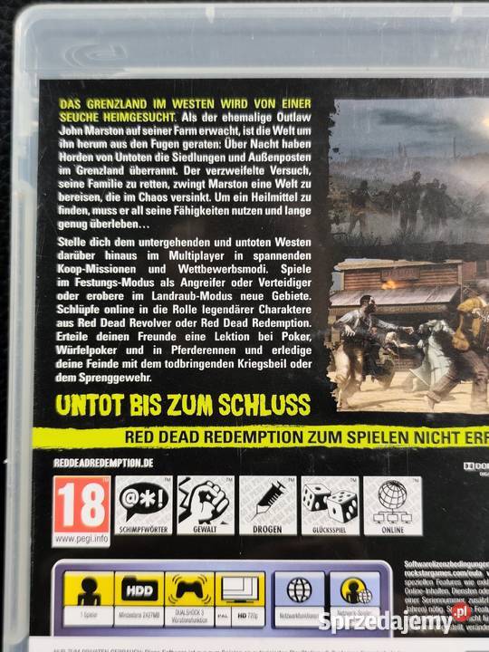 PlayStation 3 Red Dead Redemption Undead Poddębice