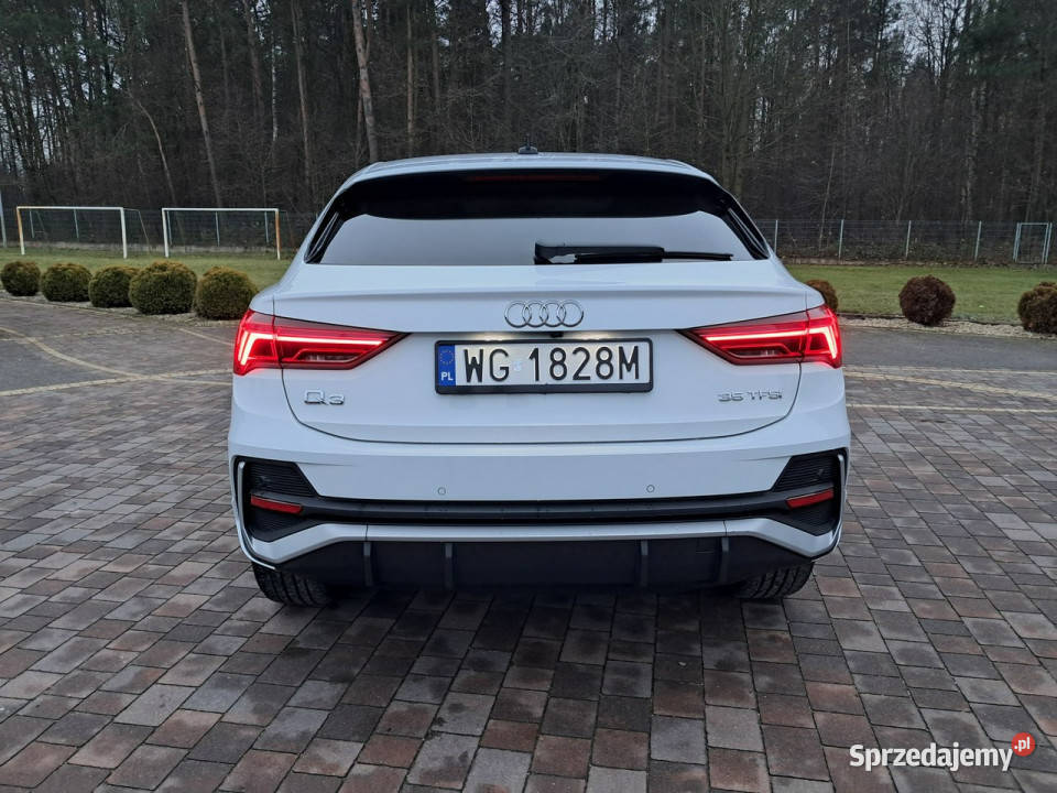 Audi Q3 Sportback Stan Idealny I 20192025 przyciemniane szyby mazowieckie Lipówki