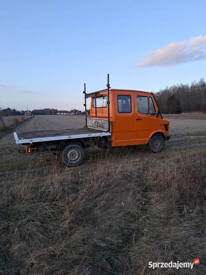 Mercedes 308D T1 kaczka skrzynia 6 osób mazowieckie Mińsk Mazowiecki