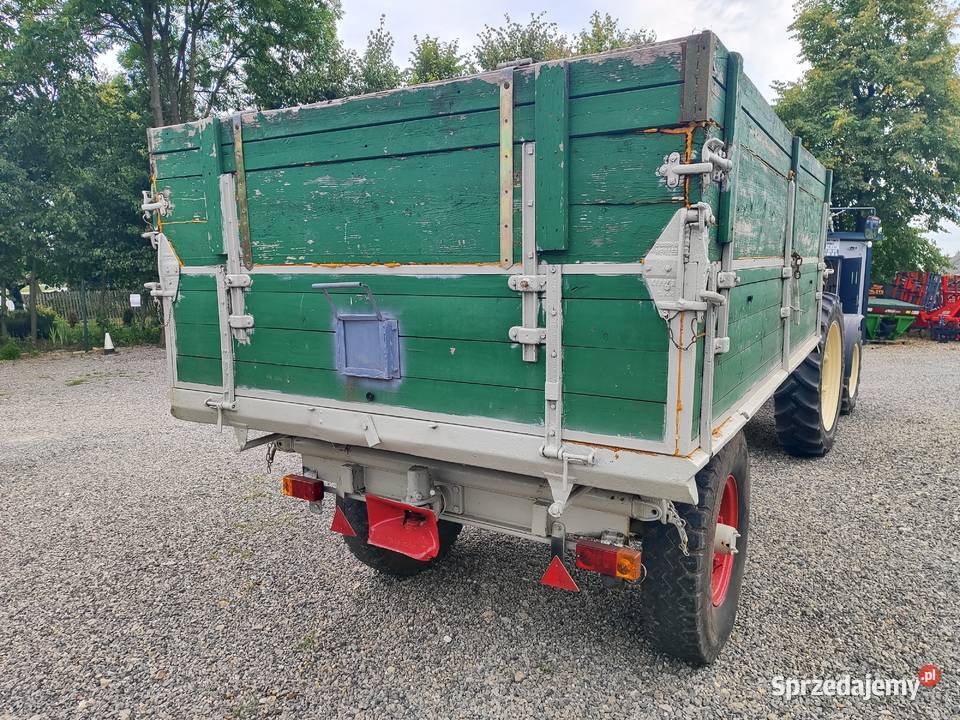 Przyczepa rolnicza jednoosiowa 6T 3 stronny Zamość sprzedam
