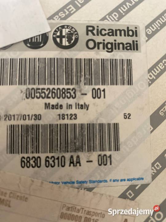 Uszczelniacz półosi LEWY DUCATO 23D 30D 55260853 Pilzno