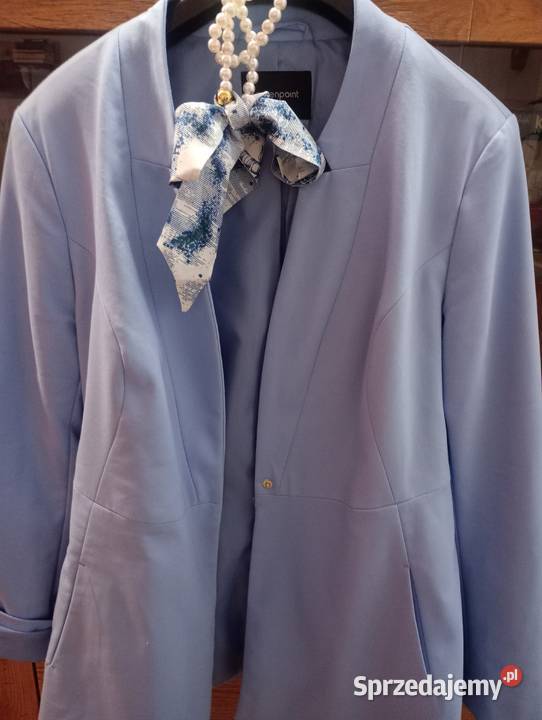 Elegancki dłuższy żakiet naszyjnik Białystok sprzedam