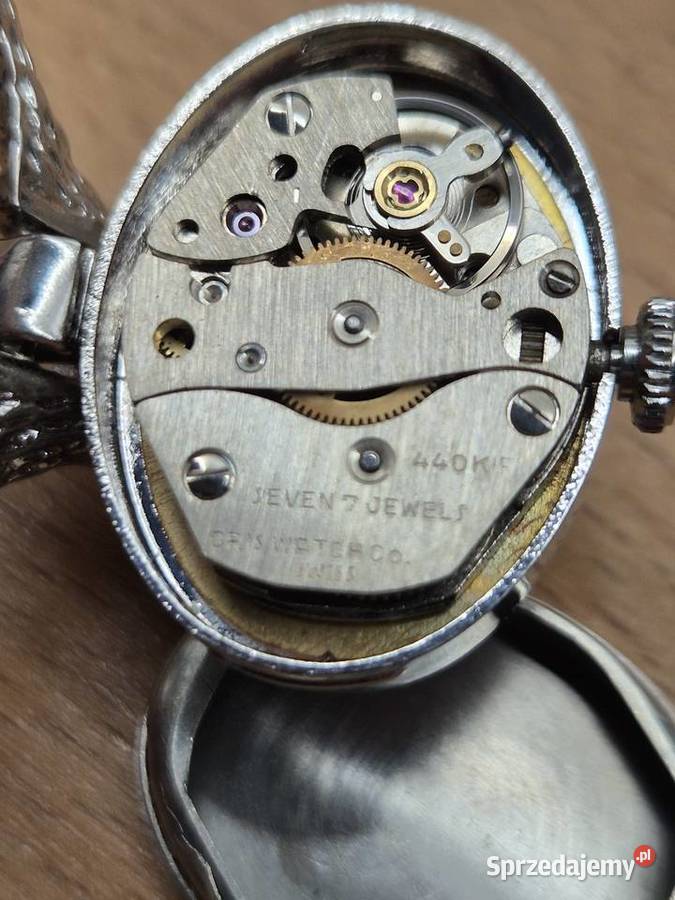 Zegarek naszyjnikwisiorek Oris 70s Chorzów sprzedam