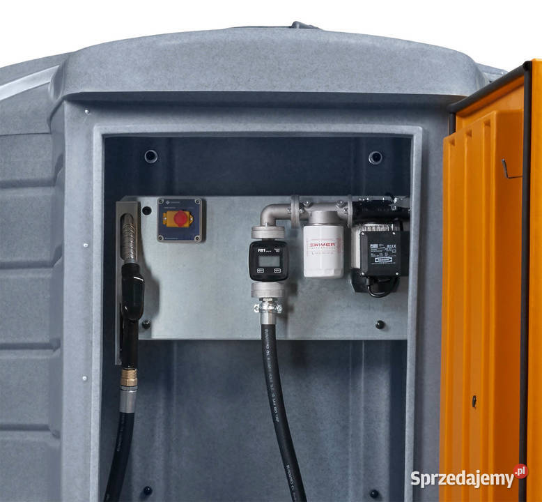 ZBIORNIK DWUPŁASZCZOWY NA OLEJ NAPĘDOWY 3500L