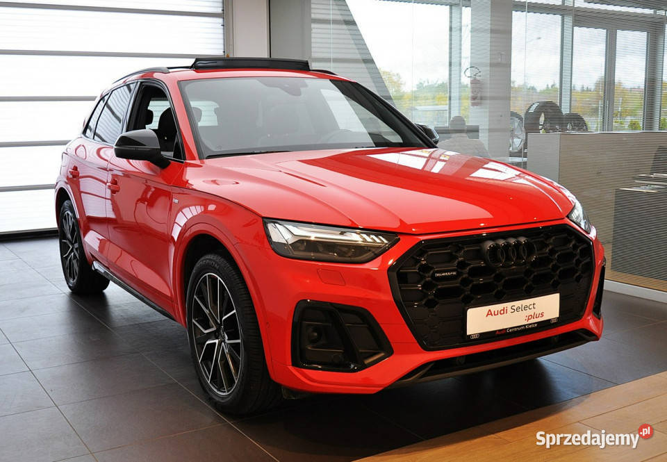 Audi Q5 40TDI Quattro Sline BO Virtual MatrixLed podgrzewane fotele Kielce