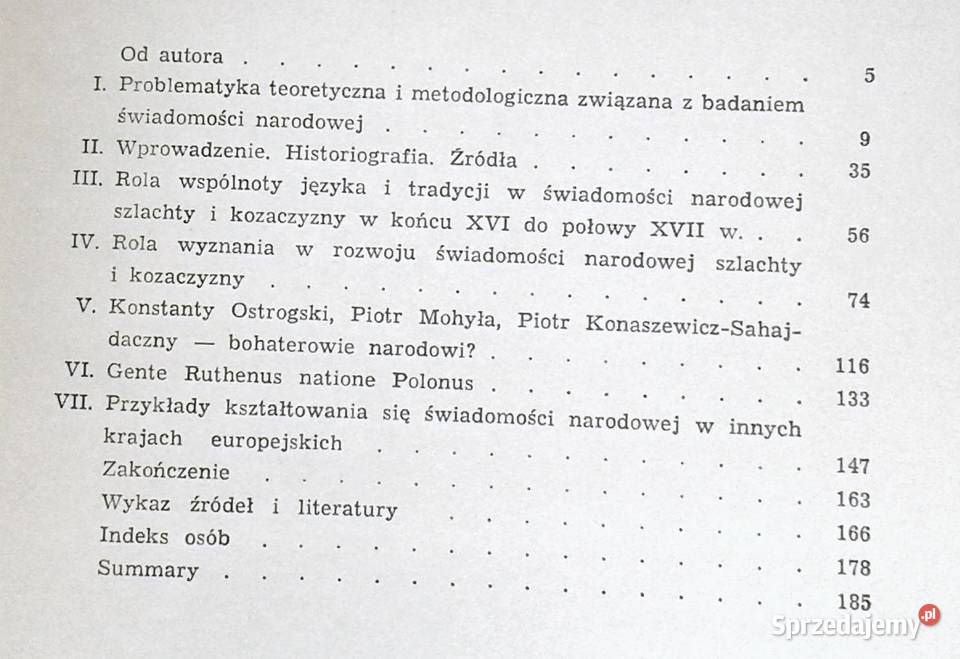 Świadomość narodowa szlachty ukraińskiej T Ch Chełm