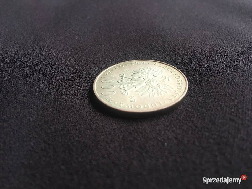 Moneta PRL Jan Paweł II nie czyszczona nigdy Numizmatyka zachodniopomorskie Kołobrzeg
