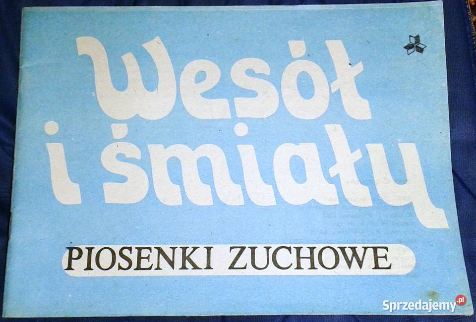 Wesół i śmiały Piosenki zuchowe red Grażyna Pozostałe