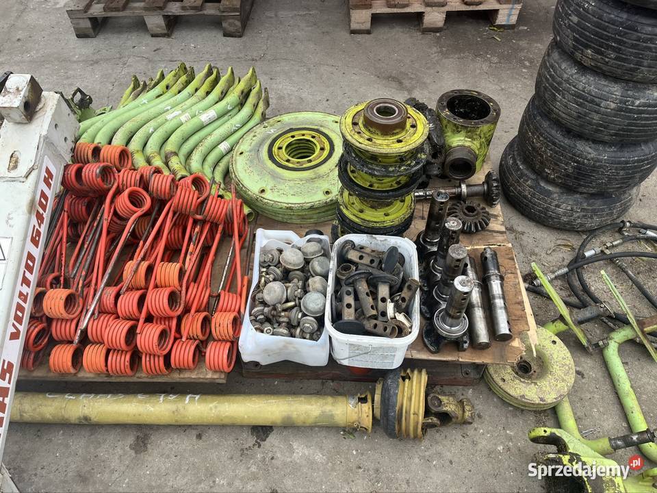 Przetrząsarka Claas 640H na części palce Chwałkowo