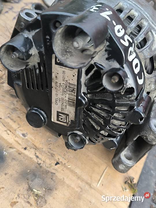 OPEL CORSA C 13 cdti Alternator Valeo koło podkarpackie Stalowa Wola