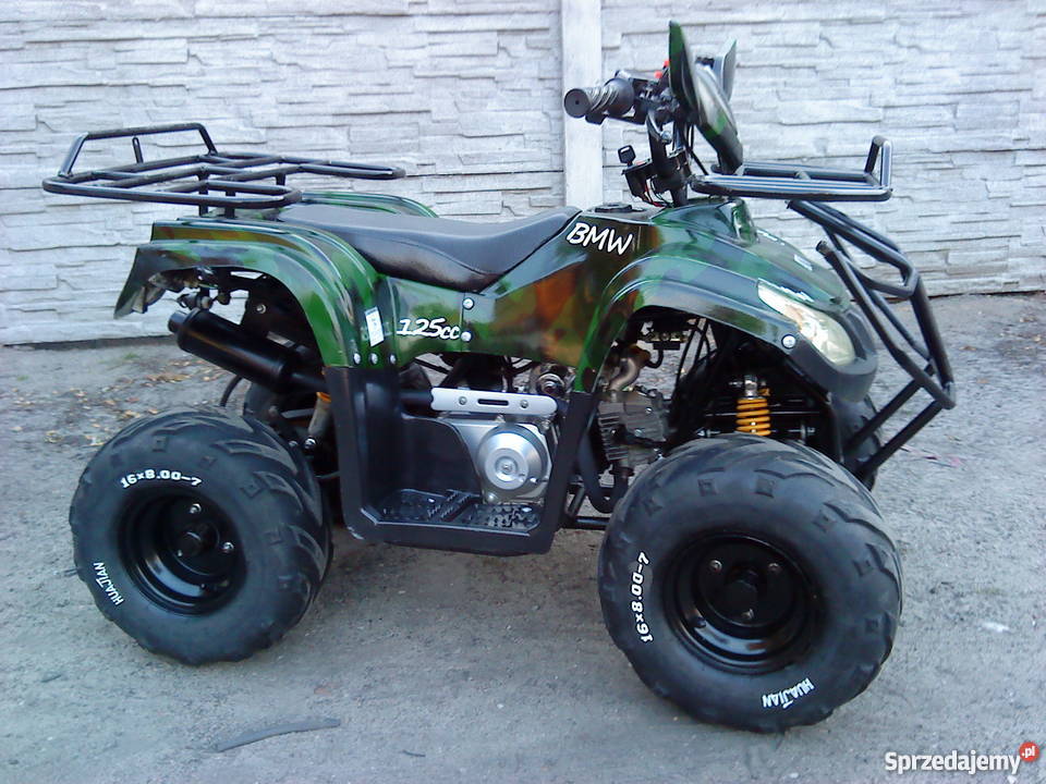 Quad bmw 125 praktycznie Nowy 2017r czerwony Bashan Piotrków Kujawski
