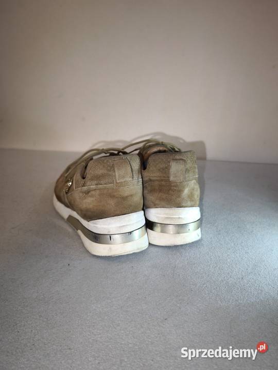 Kazar eleganckie zamszowe sneakersy Legionowo