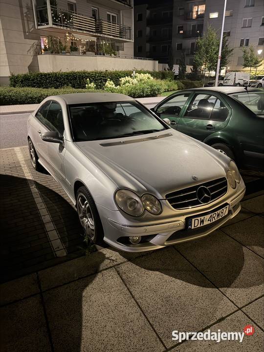 Mercedes Clk 200 plus gaz pakiet AMG lift Wrocław sprzedam
