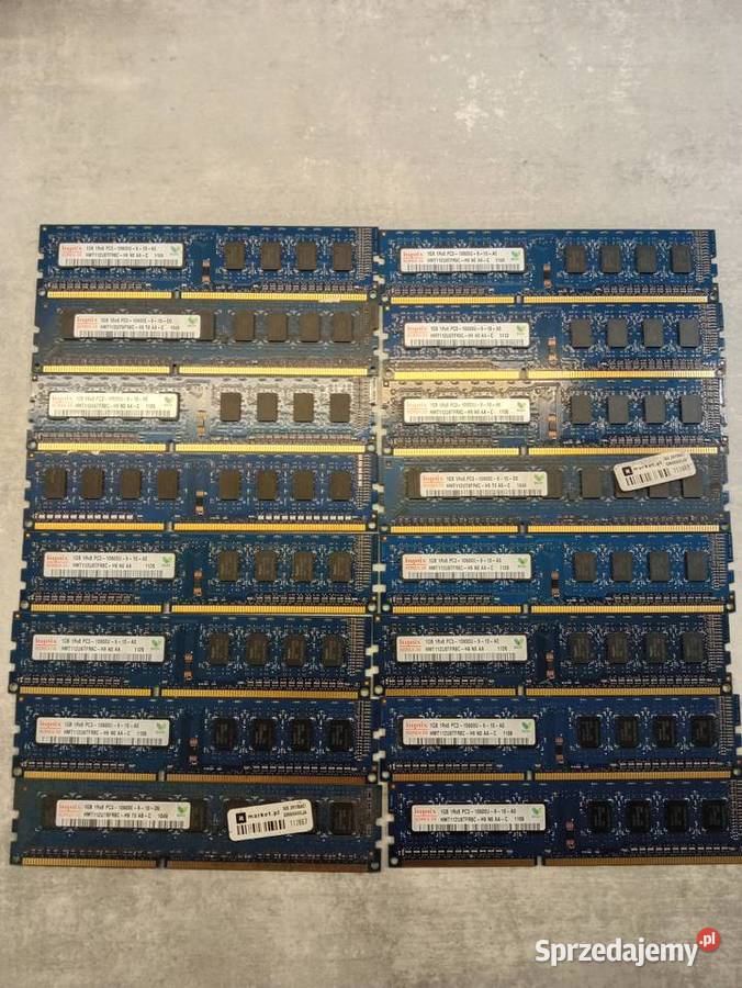 Pamięć RAM DDR3 1gb x 16 hynix Myślenice sprzedam