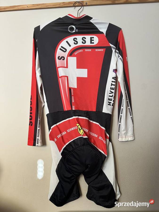 Vintage kolarstwo SZWAJCARIA Castelli L UNIKAT Wrocław