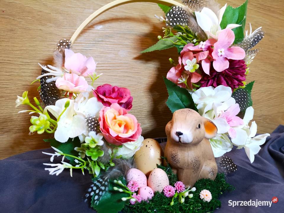 Stroik Wielkanocny na kole Kielce