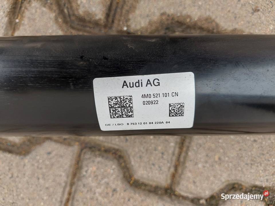 Audi Q7 II LIFT 4M0 TFSI wał napędowy pęndy oryg sprzedam