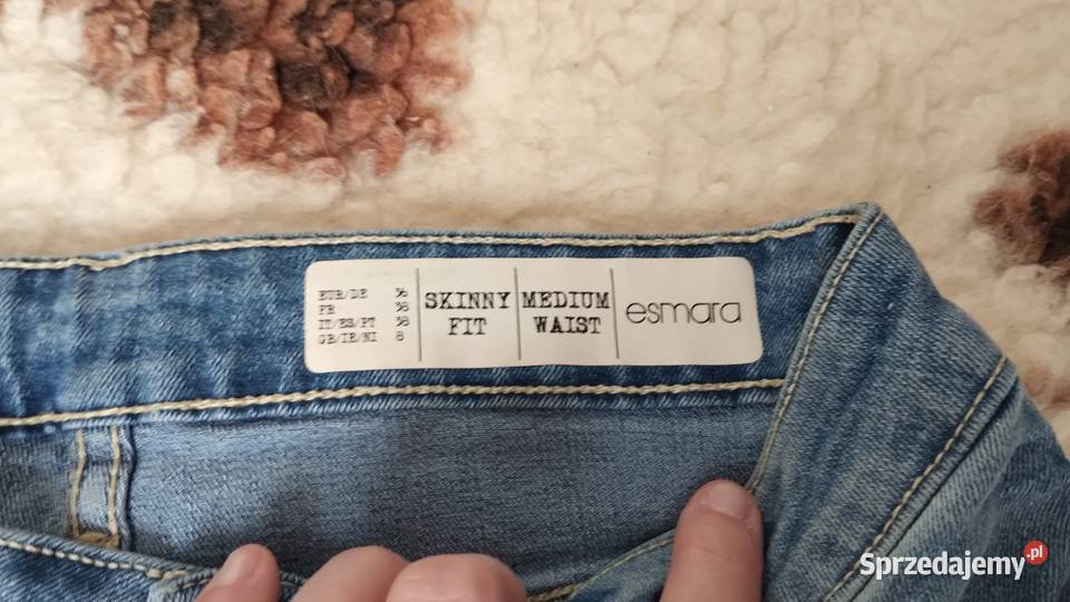 spodnie damskie jeansowe nowe z metką rozmiar 36 Poznań sprzedam