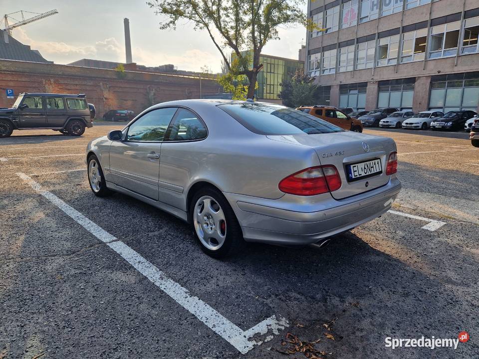 Mercedes Benz CLK 430 silnik V8 M113 2001 Motoryzacja Łódź sprzedam