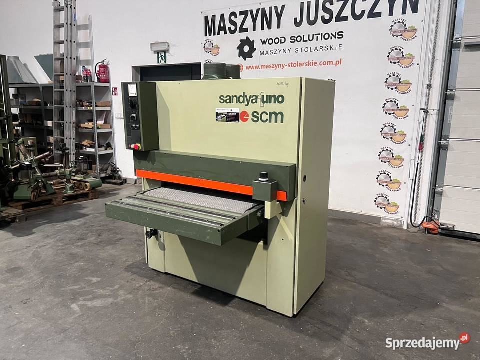 Szlifierka szerokotaśmowa SCM Sandya Uno RCS małopolskie Juszczyn